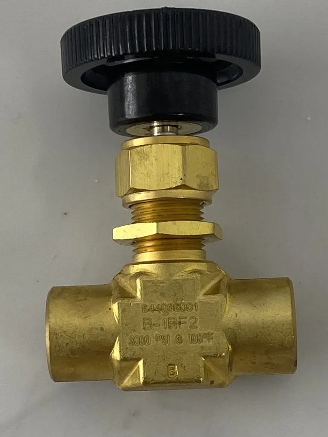 Клапан Swagelok B-1RF2 Brass Integral Bonnet Needle Valve FNSP