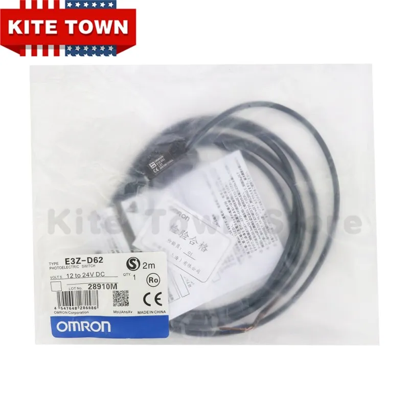 Фотоэлектрический датчик OMRON Photoelectric switch Sensor 12-24VDC E3Z-D62