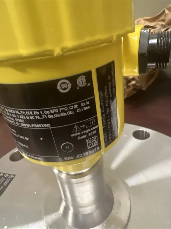 Датчик уровня VEGA PS64 VEGAPUL64. CCFGUIHXANAXX Radar Level Transmitter — фото лота 2