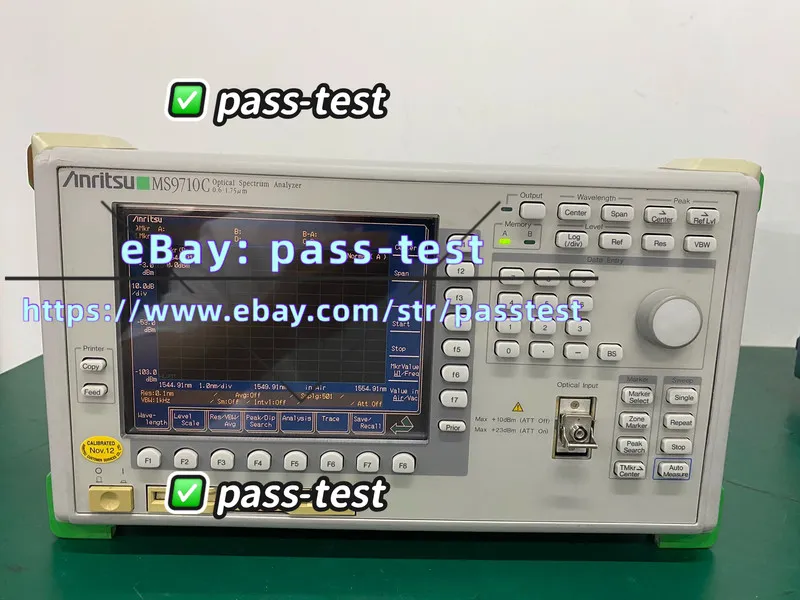 Анализатор спектра Anritsu MS9710C Optical Spectrum Analyzer jo