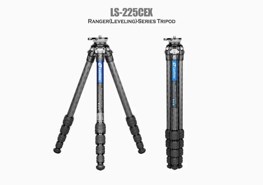 Оборудование видеонаблюдения Leofoto Tripod LS-225CEX Hydraulic Video Head Light