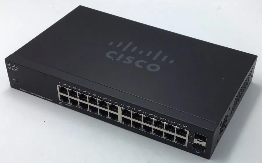 Коммутатор Cisco Compact 24-Port Gigabit Unmanaged Network Switch SG112-24