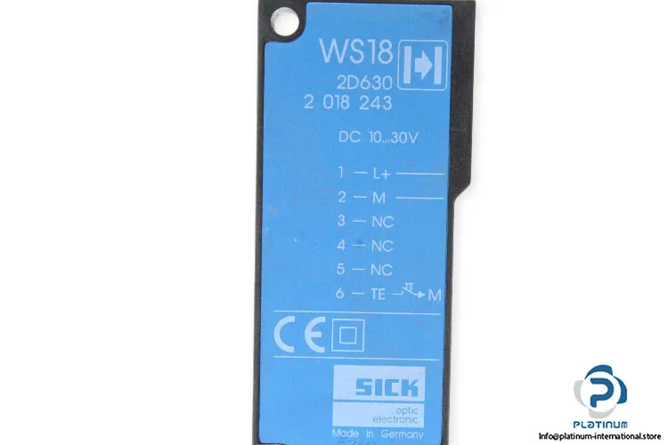 Фотоэлектрический датчик SICK WS18-2D630 THROUGH-BEAM PHOTOELECTRIC SENSOR SENDE — фото лота 2