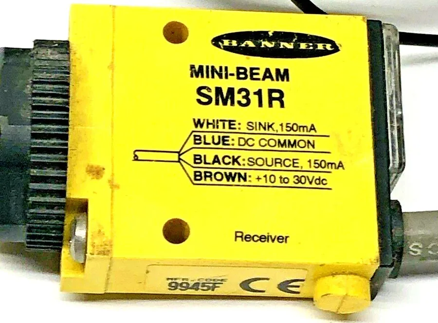 Фотоэлектрический датчик BANNER MINI-BEAM SM31R Photoelectric switch sensor 10-3