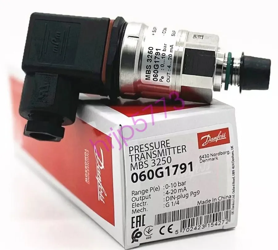 Датчик давления Danfoss Pressure Transmitter Sensor MBS3250 060G1791 0-10bar 4-2