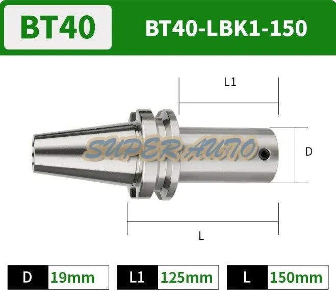 Режущий инструмент для Boring tool holder BT40-LBK1-150