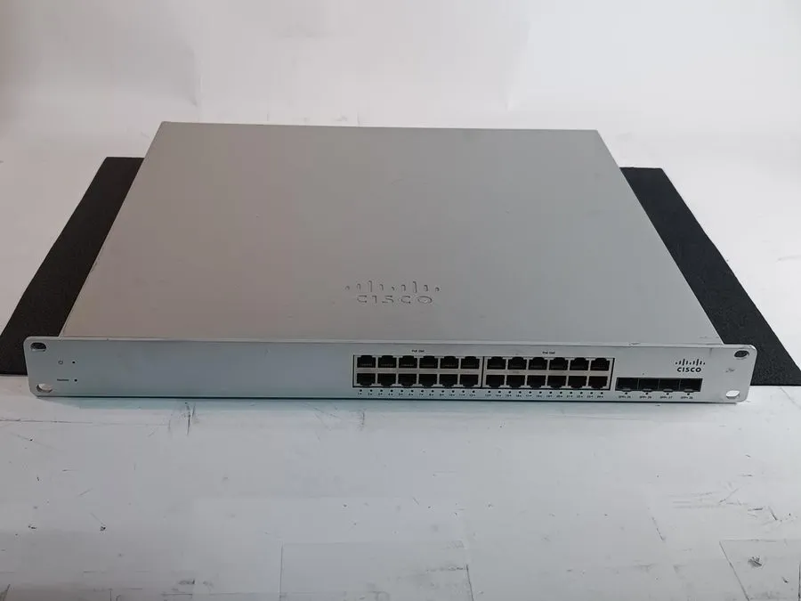 Коммутатор Cisco Meraki MS320-24P 24-Port Gigabit PoE+ Switch w/ 4 × 10GbE SFP+