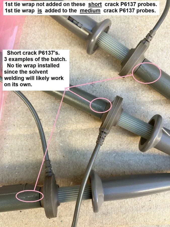 Осциллограф Oscilloscope Probe TEKTRONIX TEK P6137 400+MHz med. crack, fixed, ac — фото лота 1
