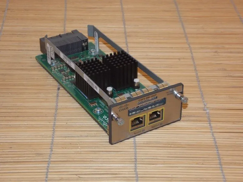 Коммутатор Cisco C3KX-NM-10GT Two 10GB-T ports network