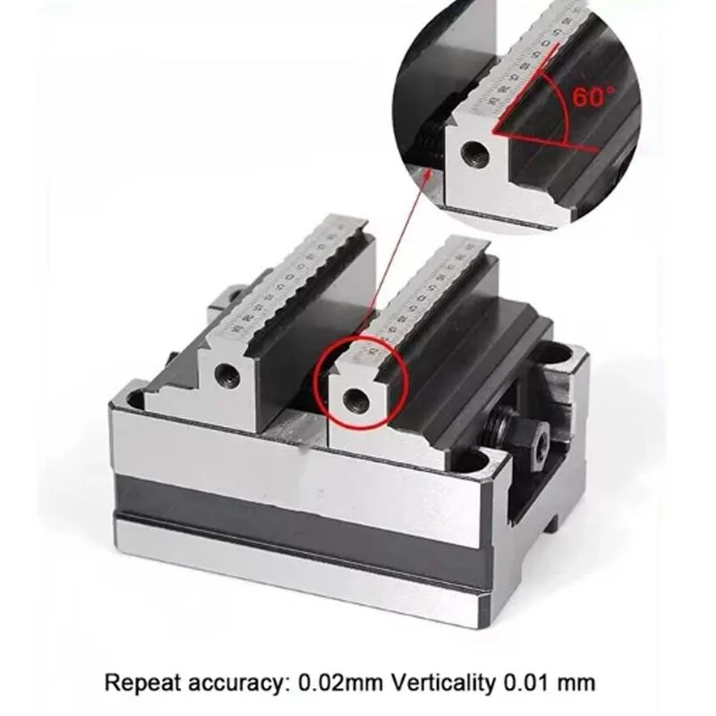 Оборудование ЧПУ 4-Axis Rotary Table Fixture Self-Centering CNC Concentric Vise