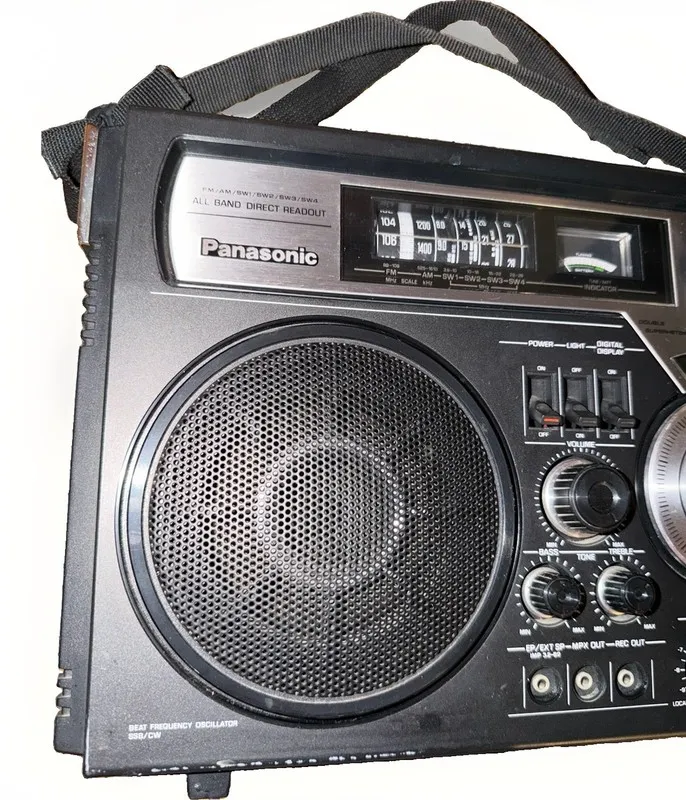 Тестер Panasonic RF-2600 Portable AM/FM Radio Digital Frequency Counter, Black — фото лота 2