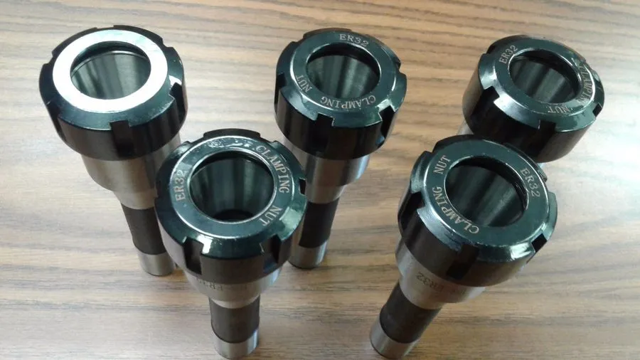 Режущий инструмент ER32 COLLET CHUCKS R8 SHANK Arbor 7/16"-20 draw bar #ER32-CK-