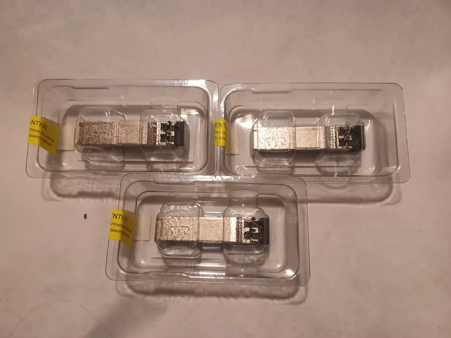 Трансивер Lot Of Three Nokia 473842A.101 9.8G SFP 300m 850nm Transceivers