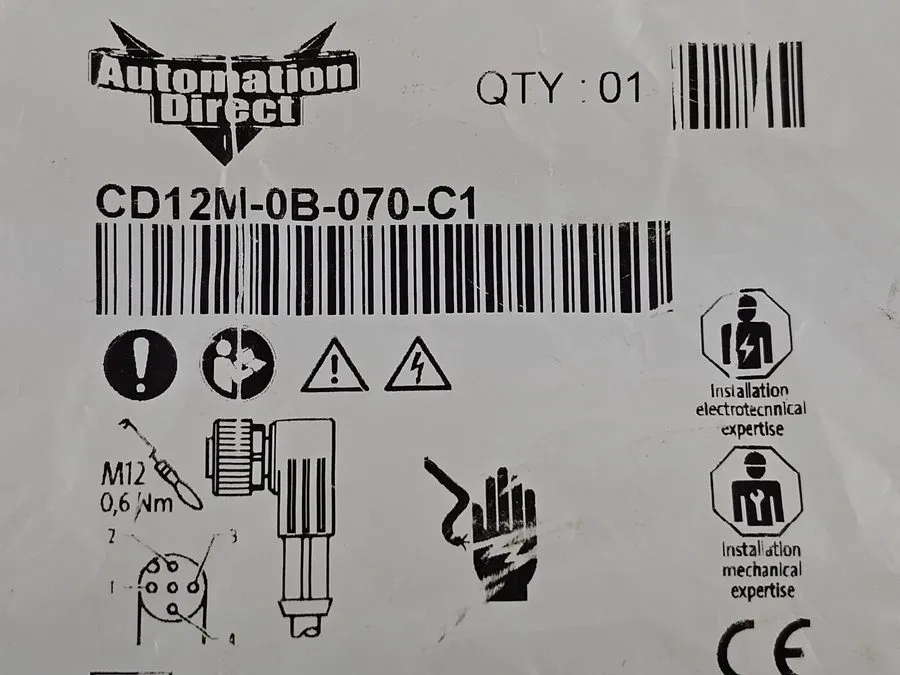 Соединительный кабель Murr Electronik, CD12M-0B-070-C1, Cordset 5p Female Angle 