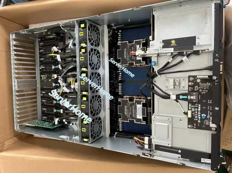 Сервер ASUS ESC8000A-E12 4U 8 GPU Server — фото лота 1