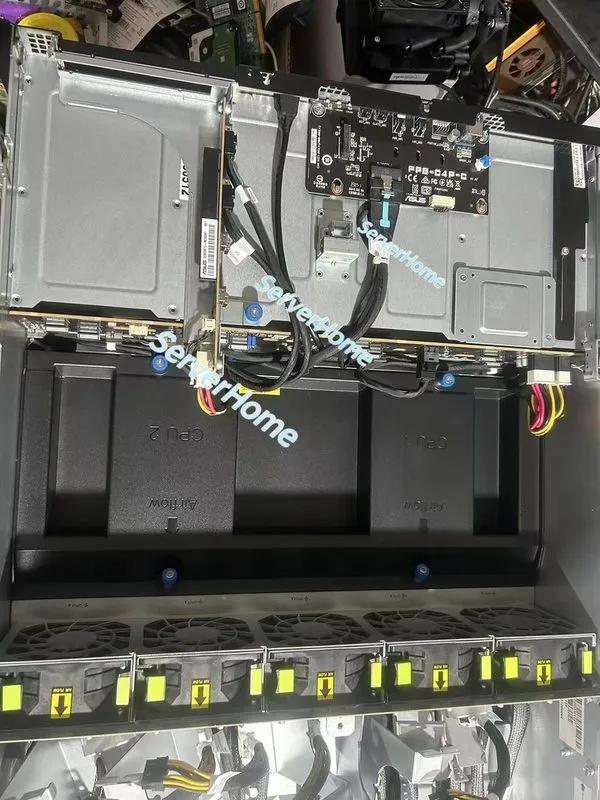 Сервер ASUS ESC8000A-E12 4U 8 GPU Server — фото лота 3