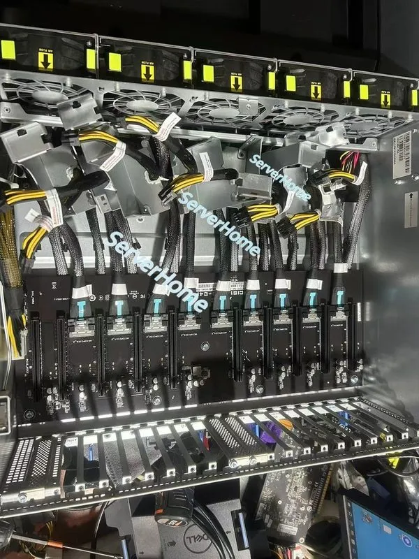 Сервер ASUS ESC8000A-E12 4U 8 GPU Server — фото лота 4