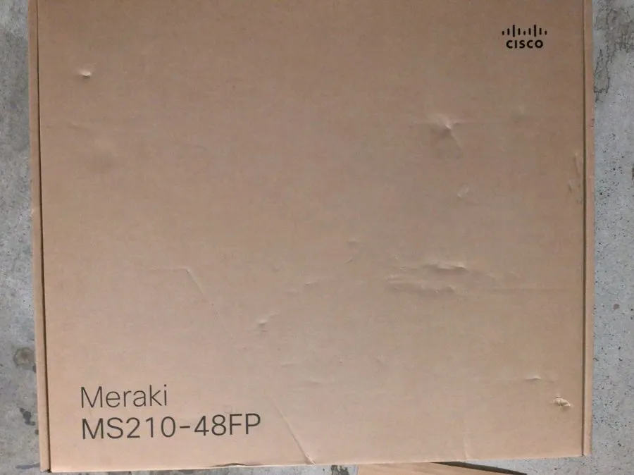 Коммутатор Cisco Meraki MS210-48FP 48-Port Gigabit PoE+ Cloud Switch 740W Budget — фото лота 2