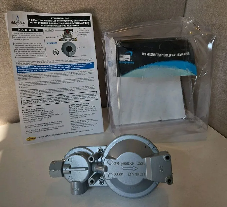 Трубопроводная арматура JR Products 07-30385 Low Pressure Two-Stage LP Gas Regul