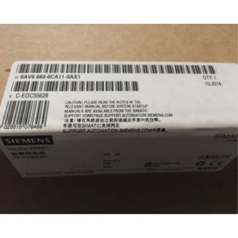 Панель оператора HMI Touch Panel TP177 6AV6640-0CA11-0AX1 Operator Screen Glass