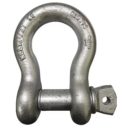 Такелажная скоба Zoro Select 55Ay15 Anchor Shackle, 24, 000 Lb, Carbon Steel