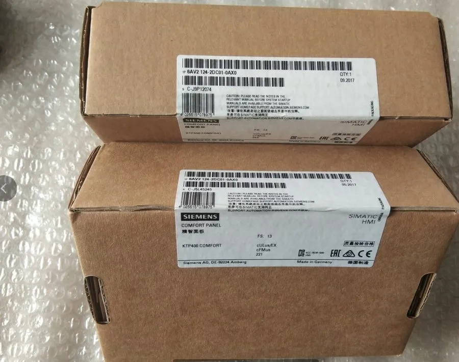 Панель оператора SIEMENS KTP400 Comfort Touch Panel 6AV2124-2DC01-0AX0 6ES7972-0
