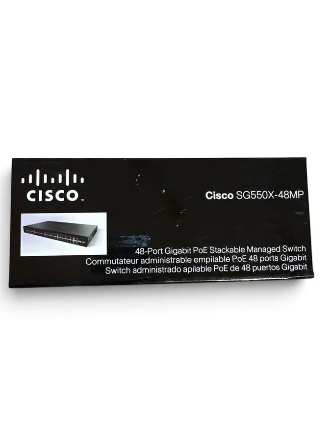 Коммутатор Cisco SG550X-48MP-K9-NA 48 Port Gigabit Poe Switch