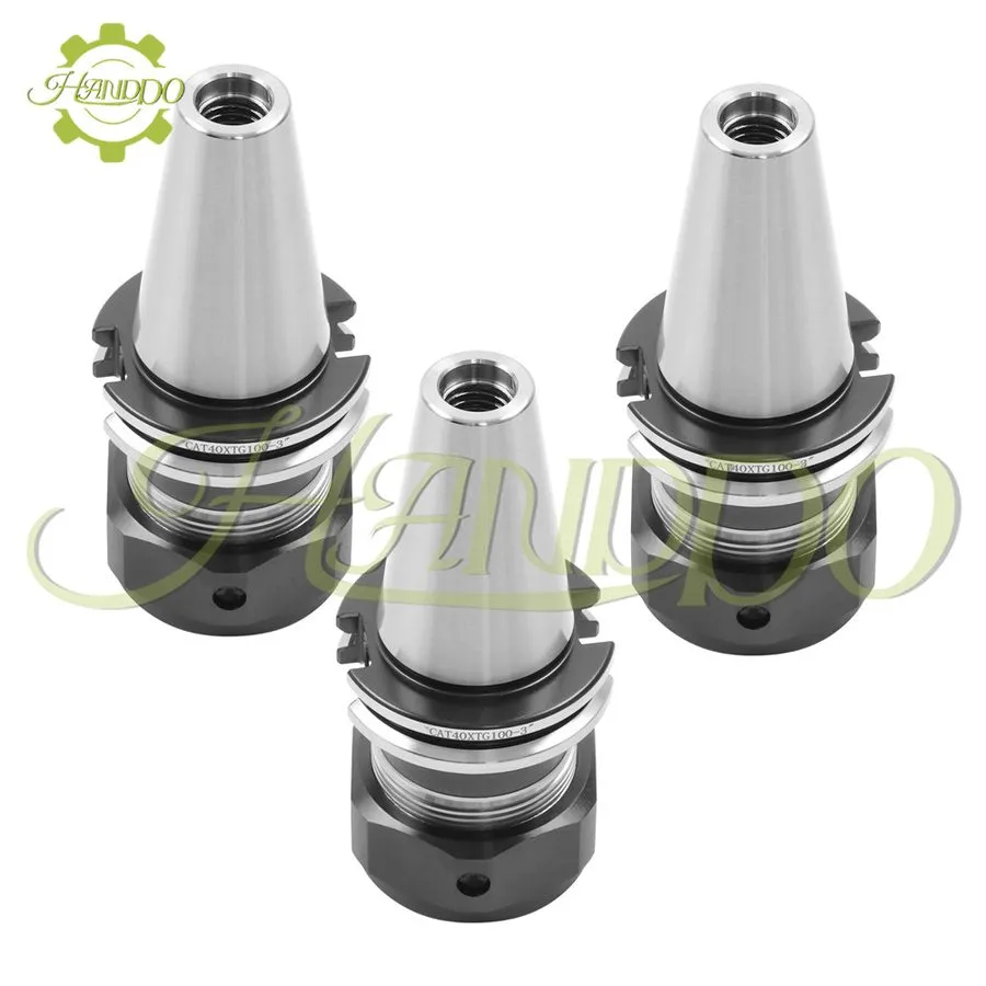 Режущий инструмент CAT40-TG100 COLLET CHUCKS 3" Gage Length 0.0001 Runout 3 CHUC — фото лота 2