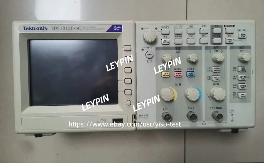Осциллограф Tektronix TDS1012B-SC digital oscilloscope 100M, 1 GS/s*yiso