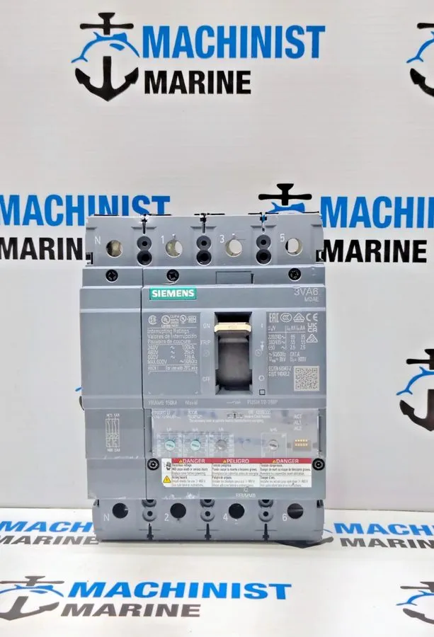 Автоматический выключатель Siemens 3VA6110-5HL41-0AA0 Circuit Breaker 100A with 