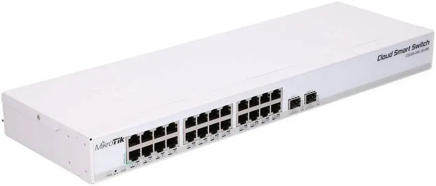 Маршрутизатор MikroTik CRS326-24G-2S+RM 24 Gigabit Port Switch