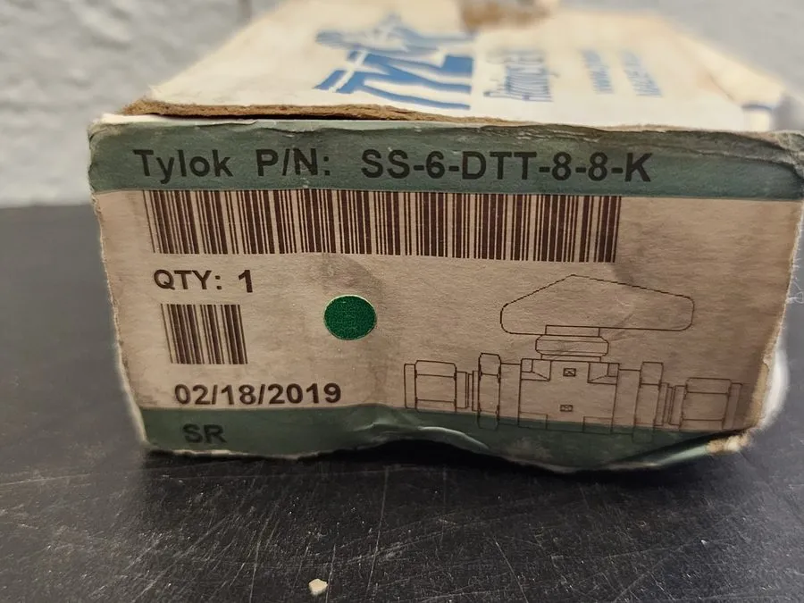Трубопроводная арматура SS-6-DTT-8-8-K TYLOK STAINLESS STEEL 1/2 INCH TUBE WITH  — фото лота 1
