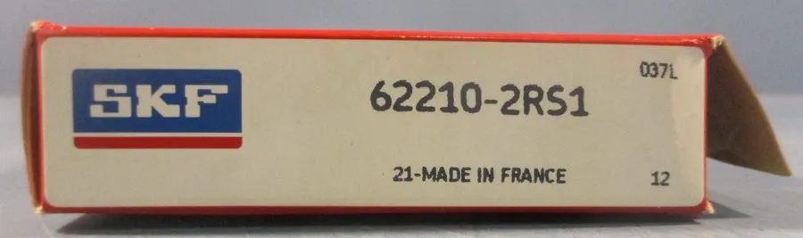 Подшипник SKF 62210-2RS1 Single Row Ball Bearing 50mm Bore 23mm W 90mm OD