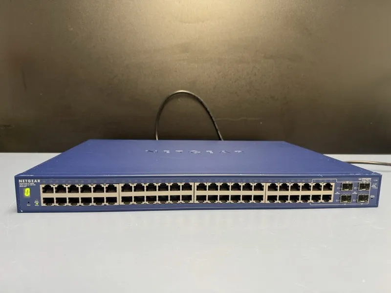 Коммутатор NetGear ProSafe (GS748TS) 48-Ports External Switch Managed stackable