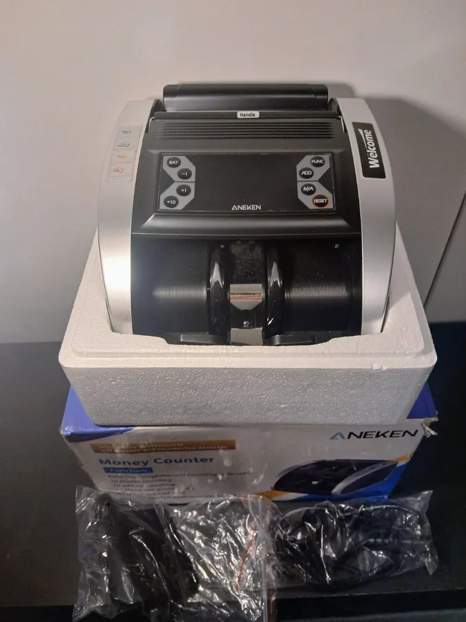 Счётчик банкнот Aneken NX-580 Money Counter UV/MG/IR Counterfeit Detection Bill 