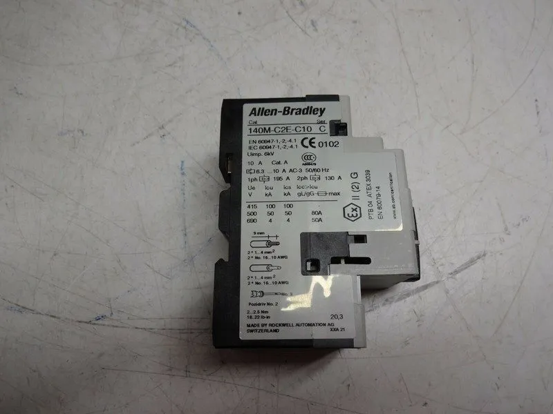 Автоматический выключатель Allen-Bradley 140M-C2E-C10 Motor Protection Circuit B
