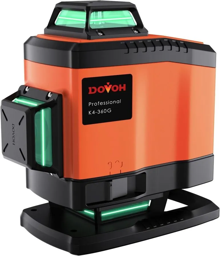 Оборудование видеонаблюдения 4D Self-Leveling Laser Level K4-360G High Accuracy  — фото лота 2
