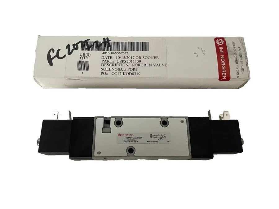 Электромагнитный клапан Norgren V61R511A-A213JA Pneumatic Solenoid Air Valve
