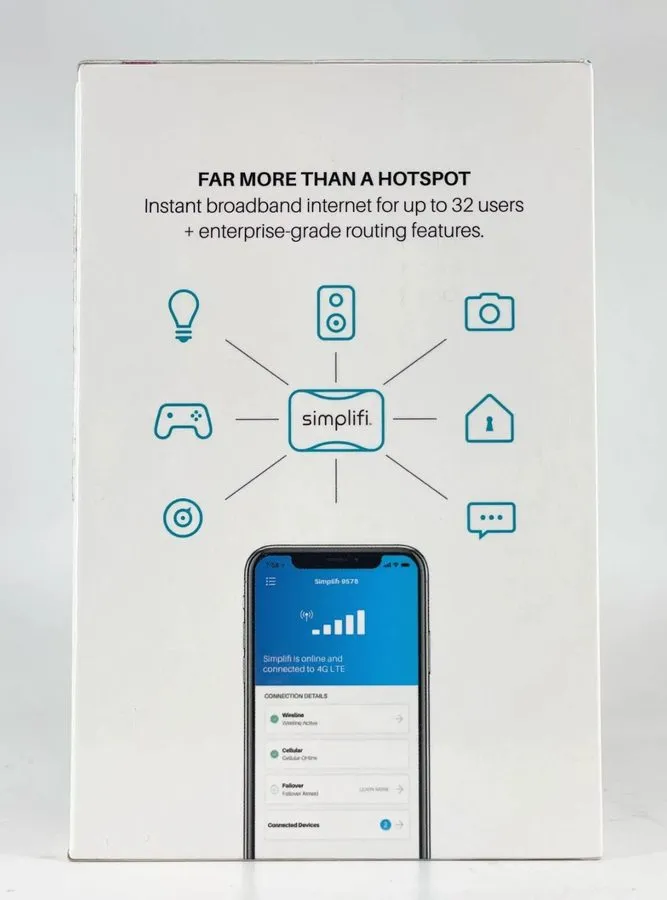 Маршрутизатор Simplifi LTE Smart Hub Cellular Internet + Wi-Fi Router (BS6425L-A — фото лота 2