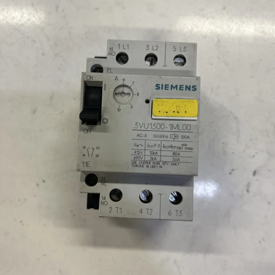 Автоматический выключатель SIEMENS 3VU1300-1ML00 MOTOR PROTECTION CIRCUIT BREAKE