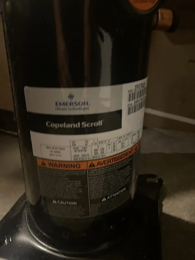 Компрессор Copeland Scroll Compressor R22 R407C R134A 380/460/3 ZR190KCE-TFD-250