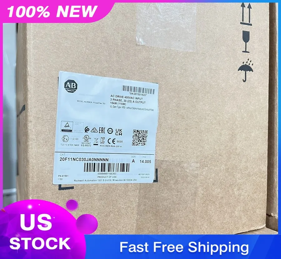 Частотный преобразователь Allen-Bradley 20F11NC030JA0NNNNN PowerFlex Air Cooled 