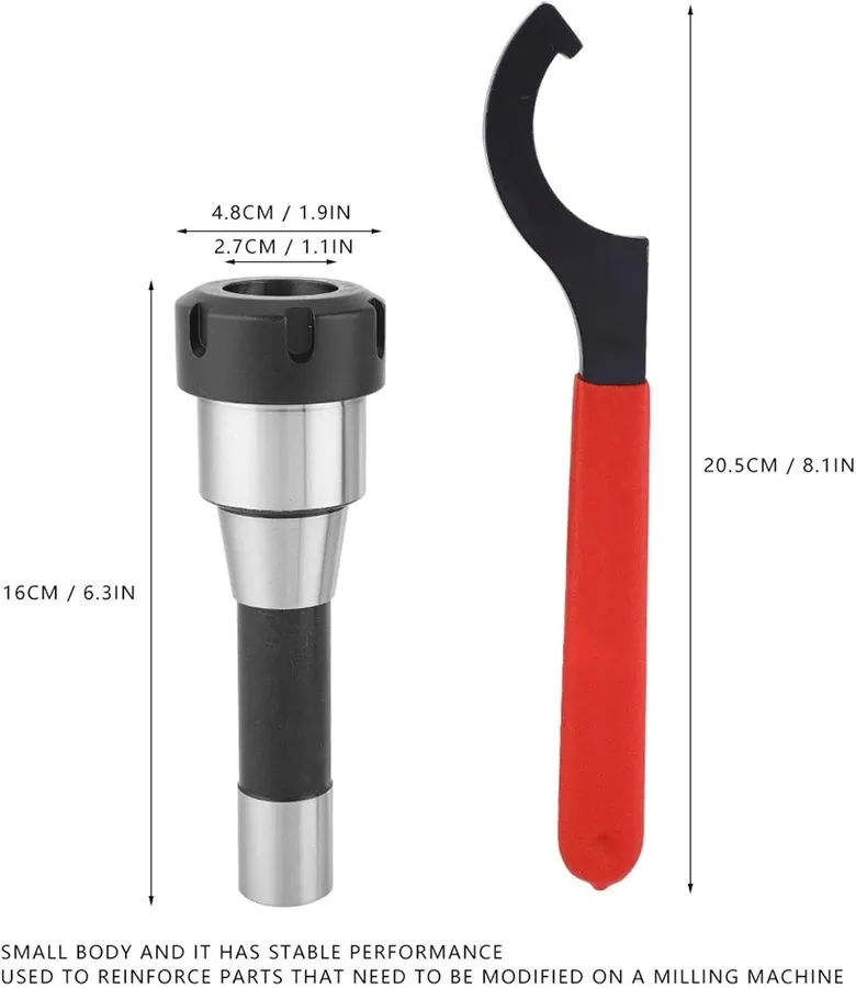 Режущий инструмент High Accuracy R8-ER32 Collet Chuck Holder Milling Cutter Tool