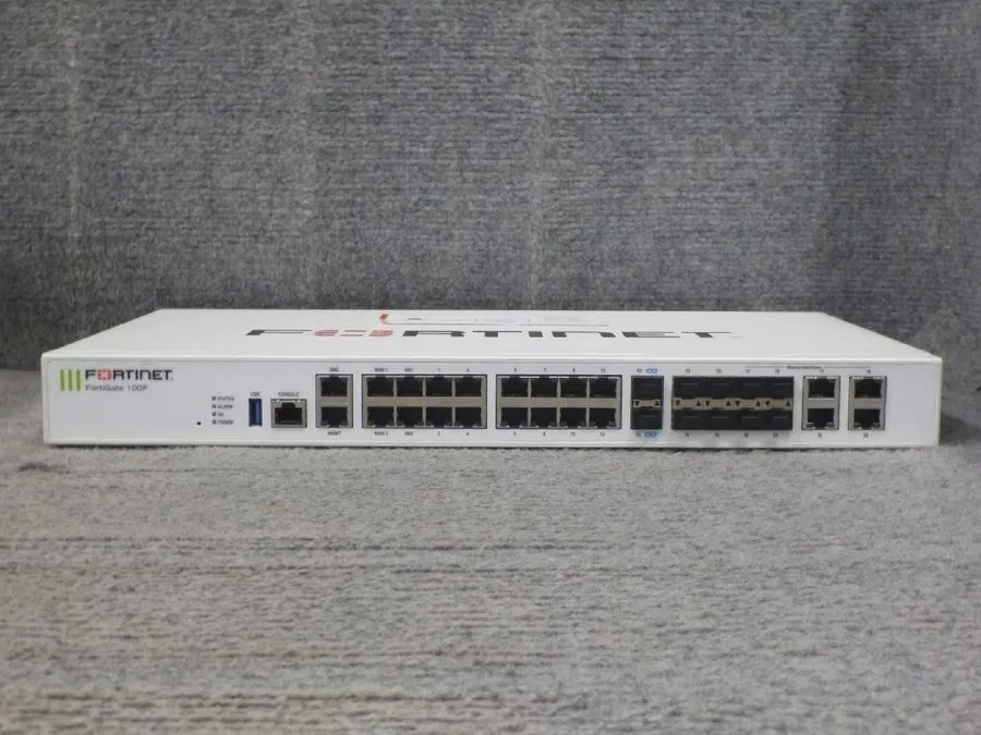 Межсетевой экран Fortinet FortiGate 100F FG-100F Next Generation Firewall UTM 10