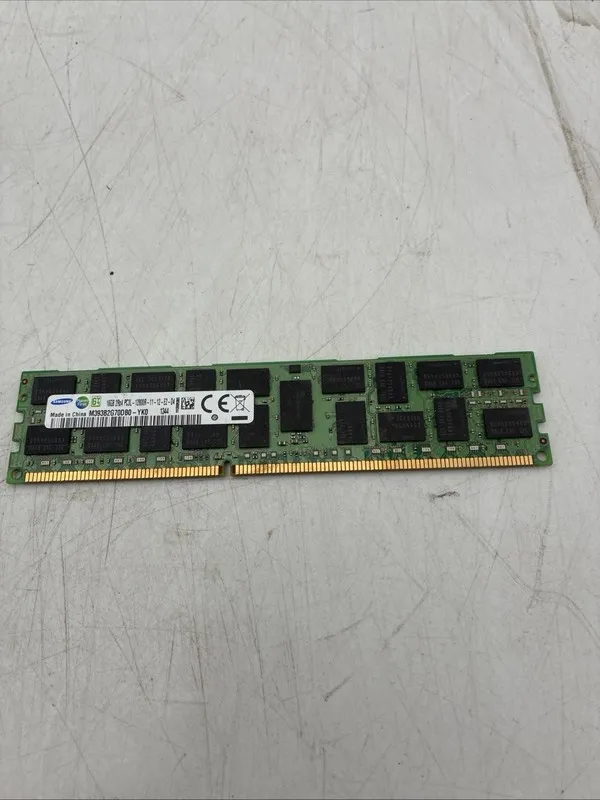 Модуль памяти Samsung 16GB 2Rx4 PC3L-12800R M393B2G70DB0-YK0 DDR3 1600MHz Reg EC