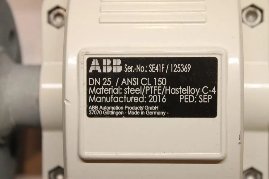 Расходомер ABB Model SE41F 243488526/X001 Magnetic Flow Meter — фото лота 2
