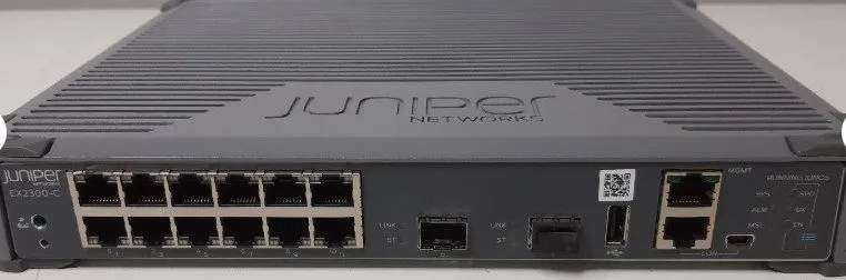 Коммутатор Juniper EX2300-C 12 Port Gigabit PoE+ Switch 124W PoE+ EX2300-C-12P — фото лота 1