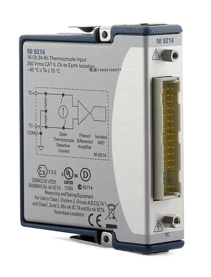 Модуль ввода-вывода National Instruments NI-9214 Thermocouple input Module