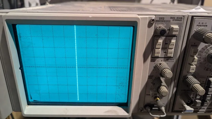 Осциллограф Tektronix 5113 Oscilloscope w 5A18N & 5B12N PARTS / REPAIR