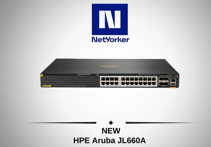 Коммутатор HPE Aruba 6300M 24-Port PoE 4xSFP56 L3 Fully Managed Switch JL660A